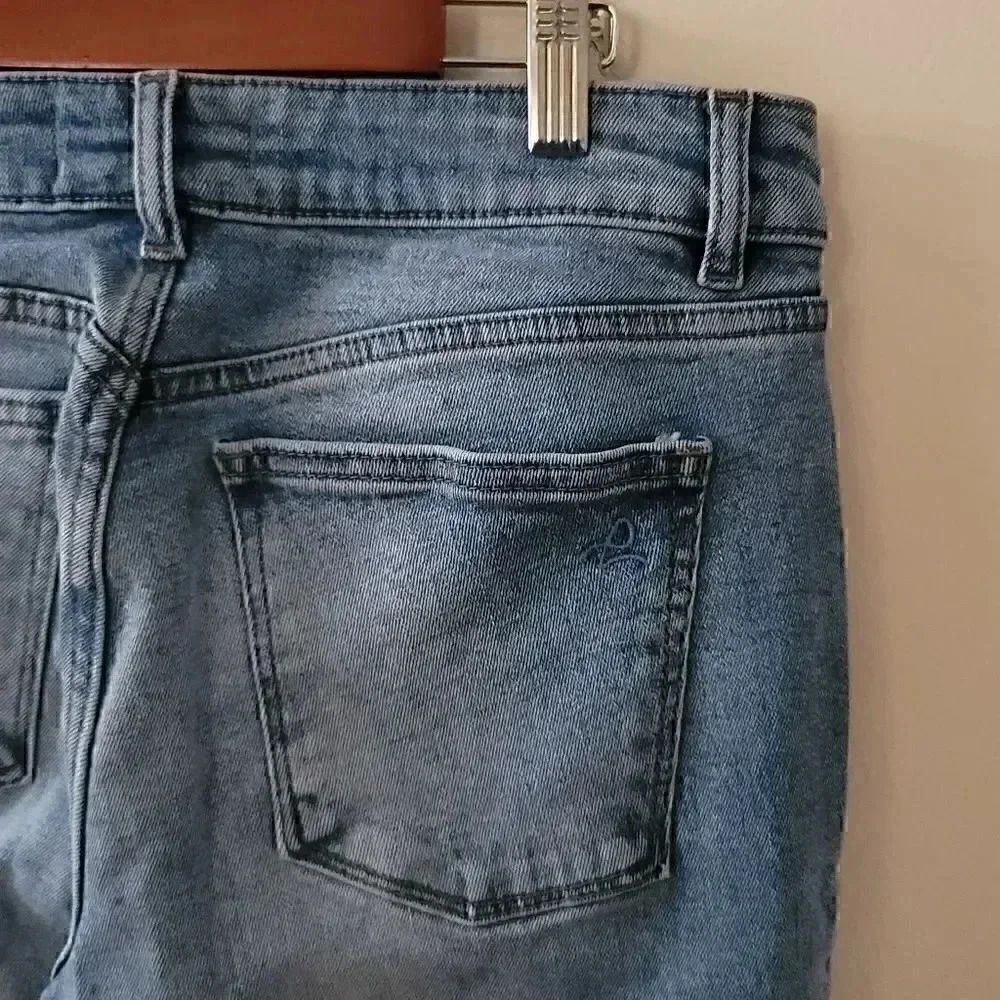 DL1961 Mara Instasculpt Straight Ankle Zip Jeans Size 28 - Picture 6 of 10